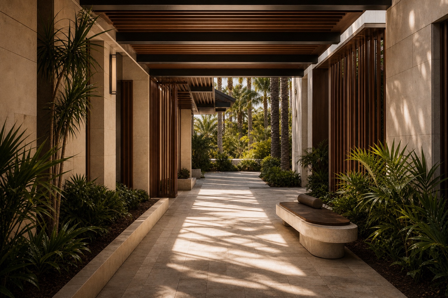 Warm coastal Florida architecture representing MoonVend's Daytona Beach-area focus.